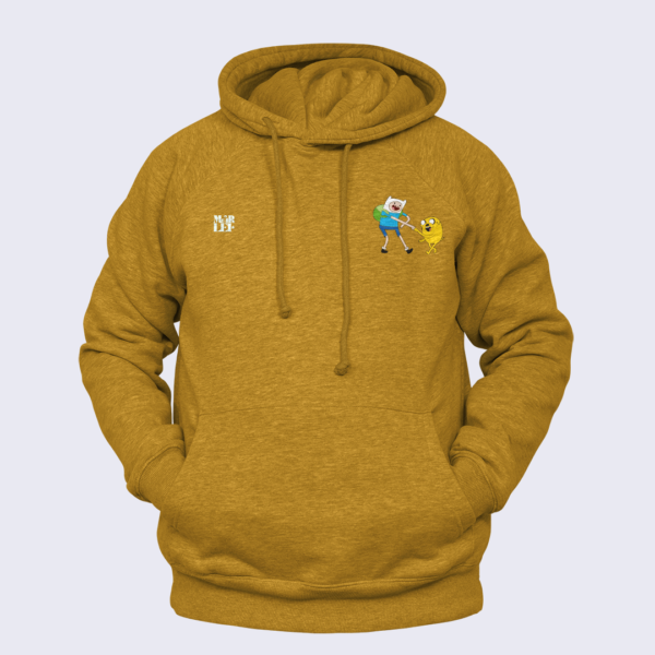 Hoodie Hora de aventura amarillo