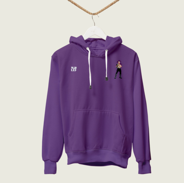 Hoodie Leela Dragon Ball Morado