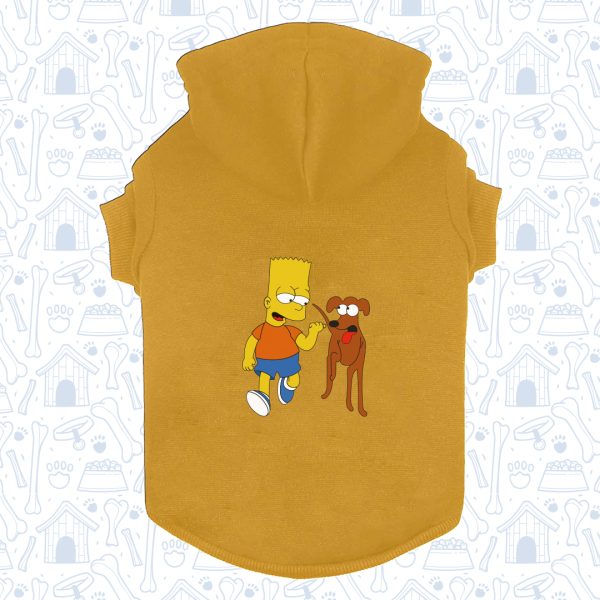 Hoodie Capota Amarillo Simpson Masco