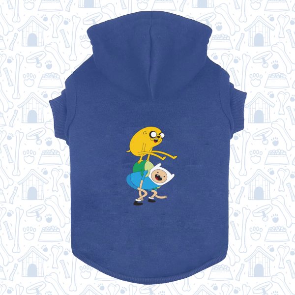 Hoodie Capota Mascota azul Hven2