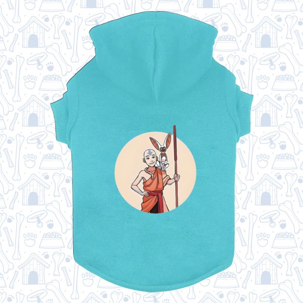 Hoodie Capota Menta Aaang Mascota