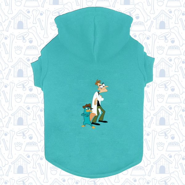 Hoodie Capota Mascota Menta phineas 2