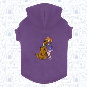 Hoodie Capota Scooby-Doo Mascota Morado2