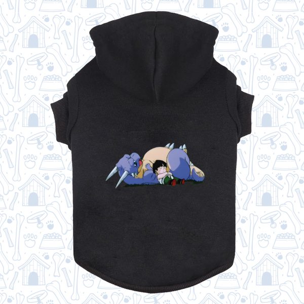 Hoodie Capota Negro Gohan Mascota