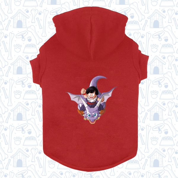 Hoodie Capota Rojo Gohan Mascota