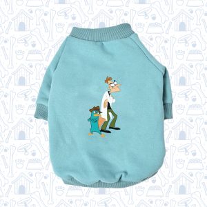 Hoodie Mascota Menta Dufersmish