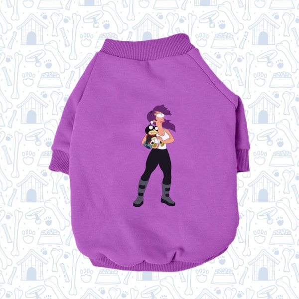 Hoodie Morado Leela