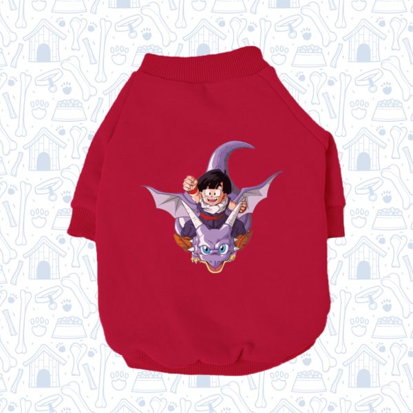 Hoodie sin capota Rojo-Gohan.png