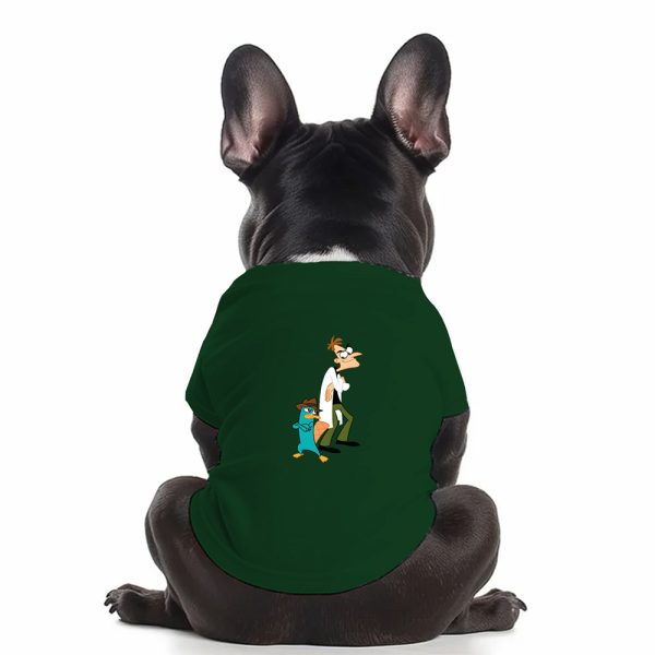 Hoodie Mascota Verde-Dufersmish2